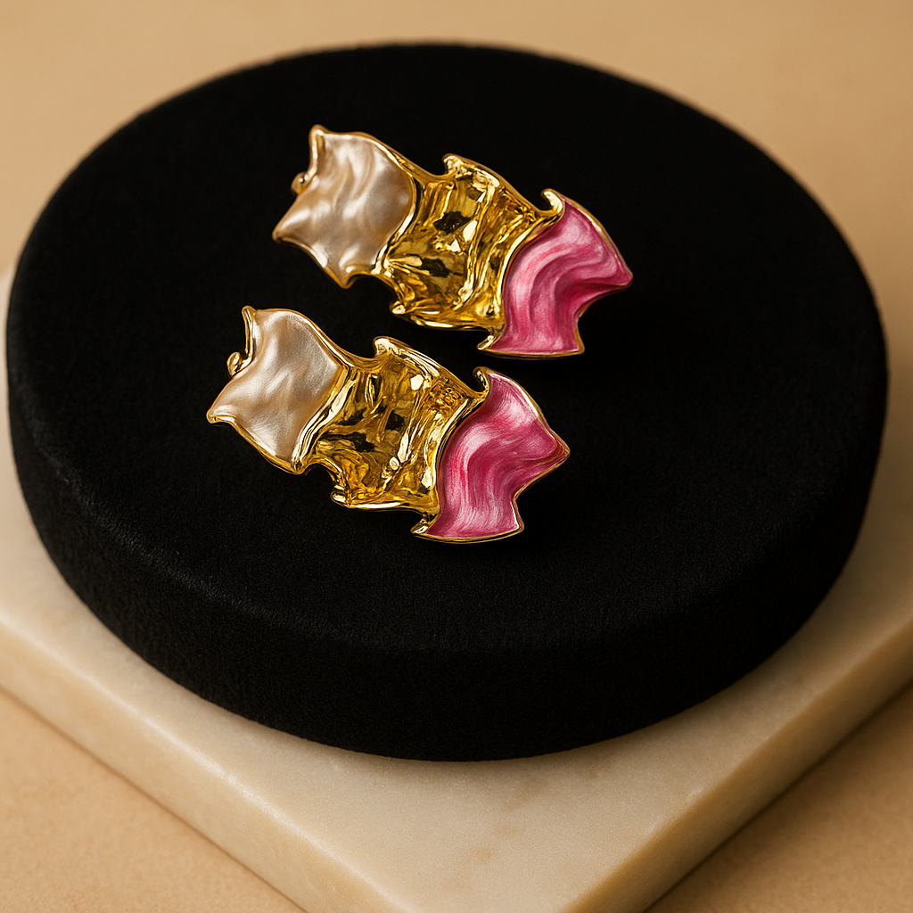 Zyra Aurora Ripple Earrings
